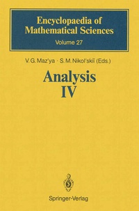 Enlarge image Cover: Analysis IV - Springer