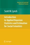 Cover: Introduction to Applied Bayesian Statistics and Estimation for Social Scientists - Springer