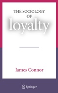 Cover: The Sociology of Loyalty - Springer