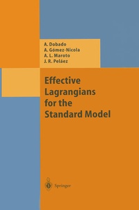 Enlarge image Cover: Effective Lagrangians for the Standard Model - Springer