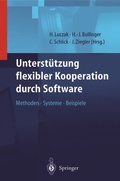 Cover: Unterst&uuml;tzung flexibler Kooperation durch Software - Springer