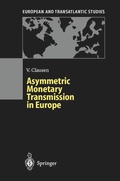 Cover: Asymmetric Monetary Transmission in Europe - Springer