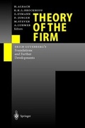 Cover: Theory of the Firm - Springer
