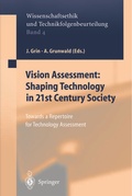 Cover: Vision Assessment: Shaping Technology in 21st Century Society - Springer