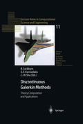 Cover: Discontinuous Galerkin Methods - Springer