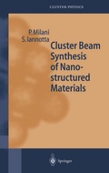 Cover: Cluster Beam Synthesis of Nanostructured Materials - Springer