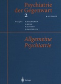 Cover: Psychiatrie der Gegenwart 2 - Springer
