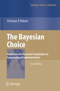 Enlarge image Cover: The Bayesian Choice - Springer