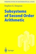 Cover: Subsystems of Second Order Arithmetic - Springer