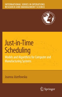 Enlarge image Cover: Just-in-Time Scheduling - Springer
