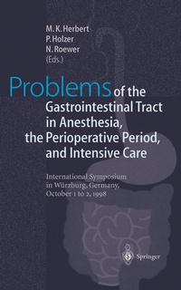 Bild: Problems of the Gastrointestinal Tract in Anesthesia, the Perioperative Period, and Intensive Care - Springer