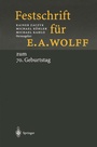 Cover: Festschrift für E.A. Wolff - Springer