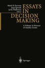 Cover: Essays In Decision Making - Springer