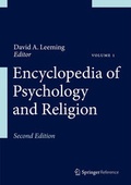 Cover: Encyclopedia of Psychology and Religion - Springer