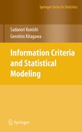 Cover: Information Criteria and Statistical Modeling - Springer