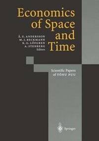 Enlarge image Cover: Economics of Space and Time - Springer
