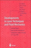 Cover: Developments in Laser Techniques and Fluid Mechanics - Springer