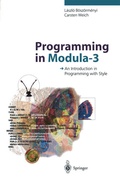 Cover: Programming in Modula-3 - Springer
