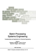 Cover: Batch Processing Systems Engineering - Springer