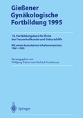 Cover: Gie&szlig;ener Gyn&auml;kologische Fortbildung 1995 - Springer