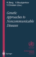 Cover: Genetic Approaches to Noncommunicable Diseases - Springer