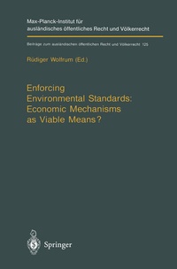 Abbildung von: Enforcing Environmental Standards: Economic Mechanisms as Viable Means? - Springer