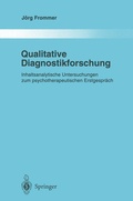 Cover: Qualitative Diagnostikforschung - Springer