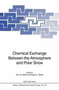 Cover: Chemical Exchange Between the Atmosphere and Polar Snow - Springer