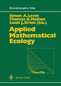 Cover: Applied Mathematical Ecology - Springer