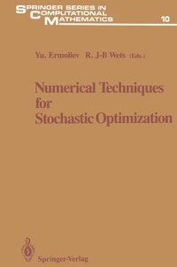 Enlarge image Cover: Numerical Techniques for Stochastic Optimization - Springer