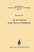 Cover: An Introduction to the Theory of Multipliers - Springer