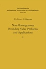 Cover: Non-Homogeneous Boundary Value Problems and Applications - Springer