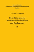 Cover: Non-Homogeneous Boundary Value Problems and Applications - Springer