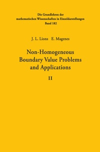 Enlarge image Cover: Non-Homogeneous Boundary Value Problems and Applications - Springer