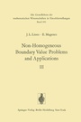 Cover: Non-Homogeneous Boundary Value Problems and Applications - Springer
