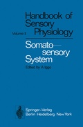 Cover: Somatosensory System - Springer