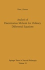 Cover: Analysis of Discretization Methods for Ordinary Differential Equations - Springer