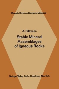 Enlarge image Cover: Stable Mineral Assemblages of Igneous Rocks - Springer