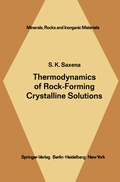 Cover: Thermodynamics of Rock-Forming Crystalline Solutions - Springer