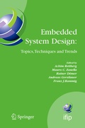 Cover: Embedded System Design: Topics, Techniques and Trends - Springer