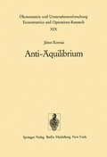 Cover: Anti-&Auml;quilibrium - Springer