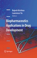 Cover: Biopharmaceutics Applications in Drug Development - Springer
