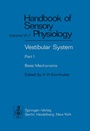Cover: Vestibular System Part 1: Basic Mechanisms - Springer