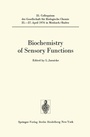 Cover: Biochemistry of Sensory Functions - Springer