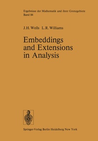 Abbildung von: Embeddings and Extensions in Analysis - Springer