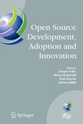 Cover: Open Source Development, Adoption and Innovation - Springer