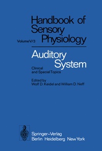 Enlarge image Cover: Auditory System - Springer