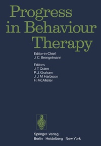 Enlarge image Cover: Progress in Behaviour Therapy - Springer