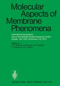 Cover: Molecular Aspects of Membrane Phenomena - Springer