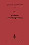 Cover: Stochastic Linear Programming - Springer
